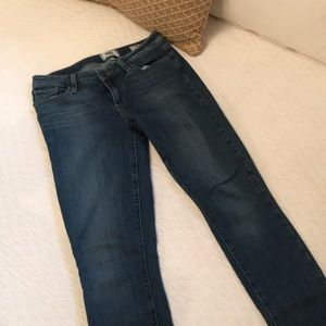 Paige Verdugo Ultra Skinny Blue Jeans